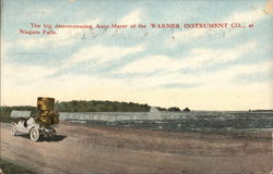 The Big Demonstrating Auto-Meter of the Warner Instrument Co. Niagara Falls, NY Postcard Postcard Postcard