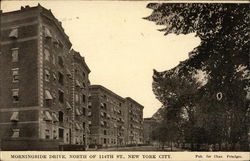 Morningside Drive, North of 114th Street Postcard