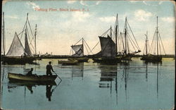 Fishing Fleet Postcard