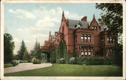 Ventfort Hall, Residence of Geo. H. Morgan Postcard