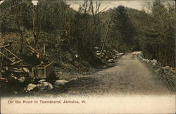 On The Road to Townshend Postcard