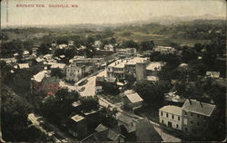 Bird's-Eye View Galesville, WI Postcard Postcard Postcard