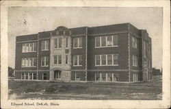 Ellwood School DeKalb, IL Postcard Postcard Postcard