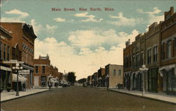 Main Street Blue Earth, MN Postcard Postcard Postcard