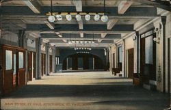 Main Foyer, St. Paul Auditorium Postcard