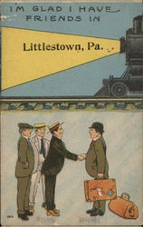 I'm Glad I Have Friends in Littlestown Postcard