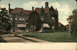 Mayor Tom Johnson's Residence Postcard