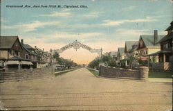 Grantwood Ave., East From 105th St. Cleveland, OH Postcard Postcard Postcard