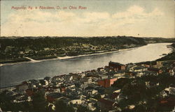 Maysville & Aberdeen on Ohio River Postcard