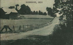 Country Scene Greenbush, OH Postcard Postcard Postcard