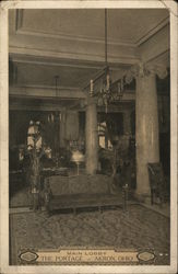 Main Lobby, The Portage Postcard