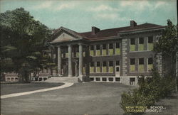 New Public School Postcard