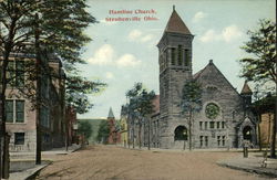 Hamline Church Steubenville, OH Postcard Postcard Postcard