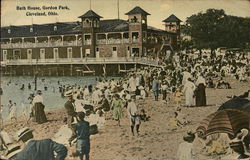 Bath House, Gordon Park Postcard