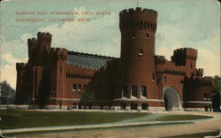 Ohio State University - Armory and Gymnasium Columbus, OH Postcard Postcard Postcard