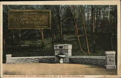 Cold Spring Fountain, Gift of William Rockefeller Sleepy Hollow, NY Postcard Postcard Postcard