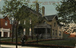 Milburn House Where McKinley Died Buffalo, NY Postcard Postcard Postcard