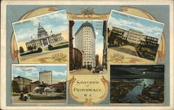 Greetings from Providence Postcard