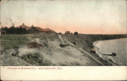 Pavilion at Bendersville Green Bay, WI Postcard Postcard Postcard