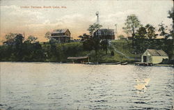 Linden Terrace, Booth Lake Minocqua, WI Postcard Postcard Postcard