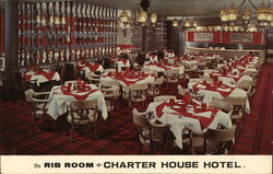 The Rib Room, Charter House Hotel Postcard