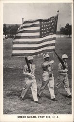 Color Guard Postcard