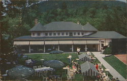 Casino Lawn at The Homestead Postcard