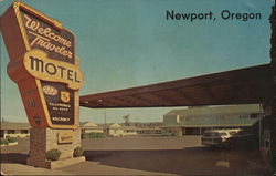 Welcome Traveler Motel Postcard