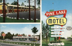 Pine Lake Motel Postcard