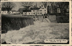 The Falls on Suncook River Pittsfield, NH Postcard Postcard Postcard