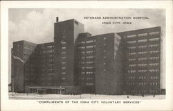 Veterans Administration Hospital Postcard