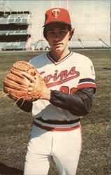 Gary Serum - Minnesota Twins, Pitcher Baseball Postcard Postcard Postcard