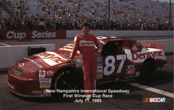 Joe Nemechek - #87 Auto Racing Postcard Postcard Postcard