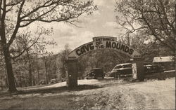 Entrance Arch to Cave of the Mounds Postcard