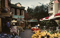 Flower Mart Postcard