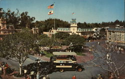 Town Square - Main Street Postcard