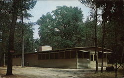 Activity Building, Hillcrest - Camp Lucerne Postcard