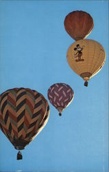 The Sport of the 80's - Hot Air Balloons Postcard Postcard Postcard