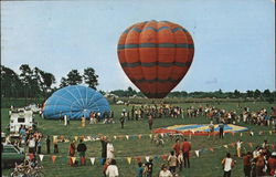 The Balloon "Tradewinds" Postcard