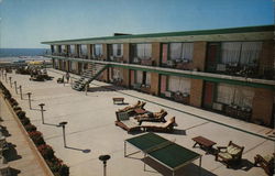 Monterey Motel and Efficiencies Wildwood Crest, NJ Postcard Postcard Postcard