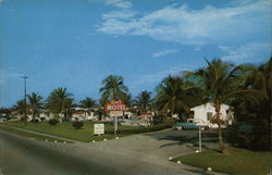 Atkinson's Kent Motel and Modern Cottages Postcard