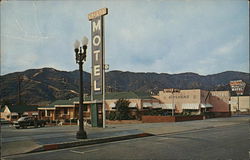 Valley Motel Postcard