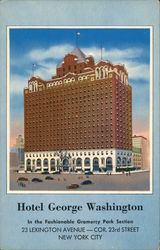 Hotel George Washington New York, NY Postcard Postcard Postcard