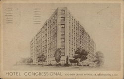 Hotel Congressional Postcard