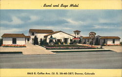 Sand and Sage Motel Postcard