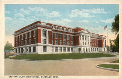 East Waterloo High School Postcard