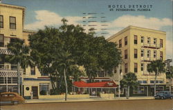 Hotel Detroit St. Petersburg, FL Postcard Postcard Postcard