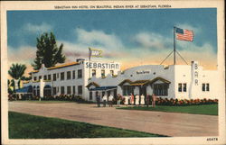 Sebastian Inn Hotel Florida Postcard Postcard Postcard