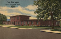 Parkway Motel Sault Ste. Marie, MI Postcard Postcard Postcard