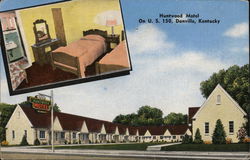 Huntwood Motel Postcard